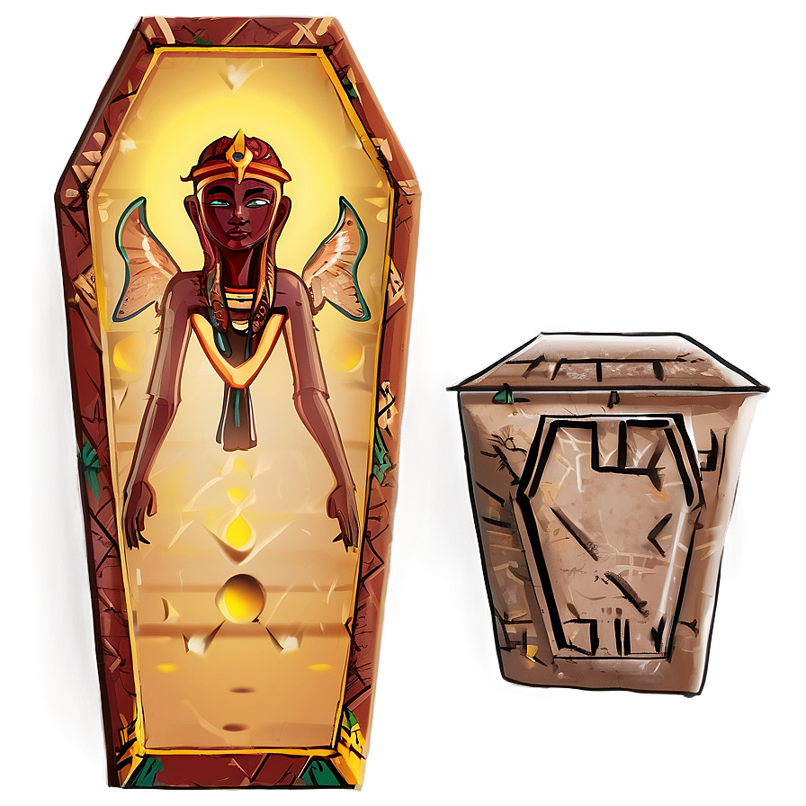 Ancient Coffin PNG gfd PNG with transparent background