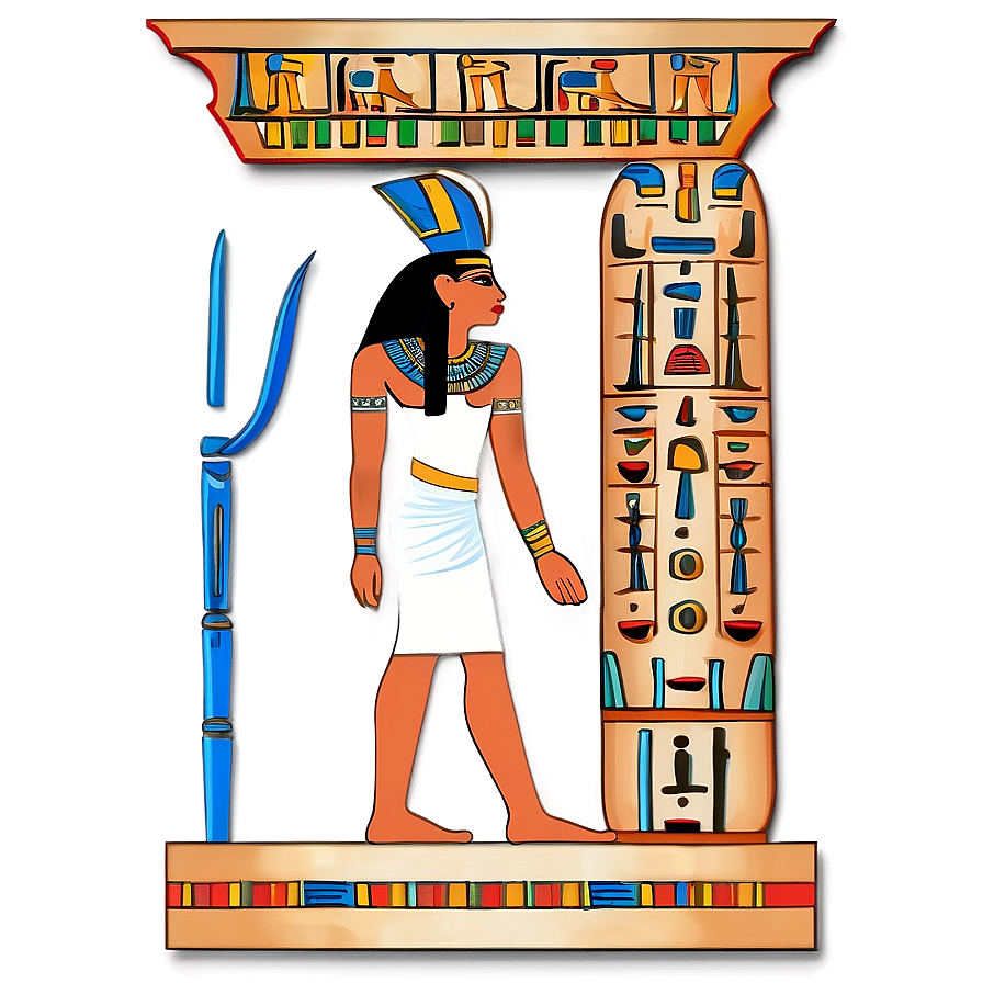 Ancient Egyptian Hieroglyphs PNG pna45 PNG image with a transparent background, free high-resolution download