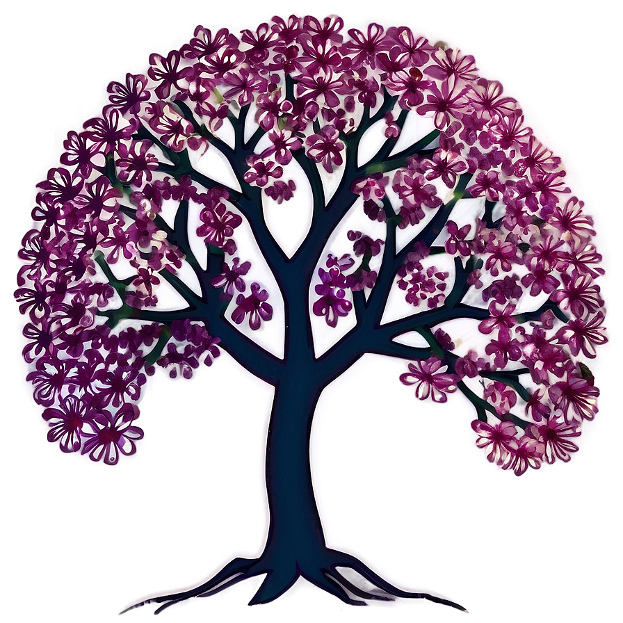 Ancient Flower Tree Mythology Png Uvx37