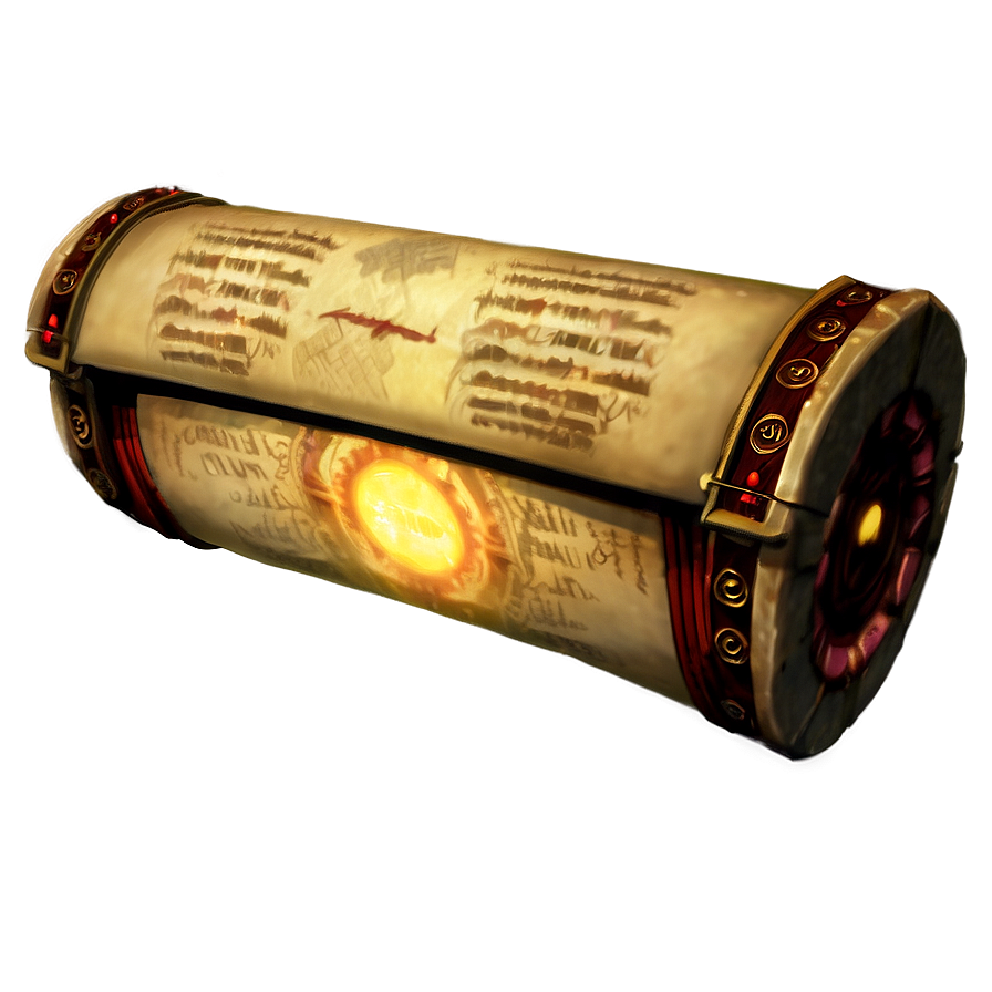 Ancient Magic Scroll PNG 39 PNG with transparent background