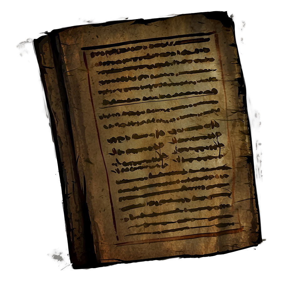 Ancient Manuscripts Png 39