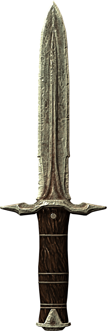 Elder Scrolls Skyrim Iron Dagger - Skyrim Dagger Png, Transparent Png PNG with transparent background