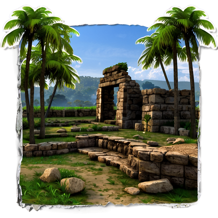 Ancient Ruined Land PNG mrj27 PNG with transparent background