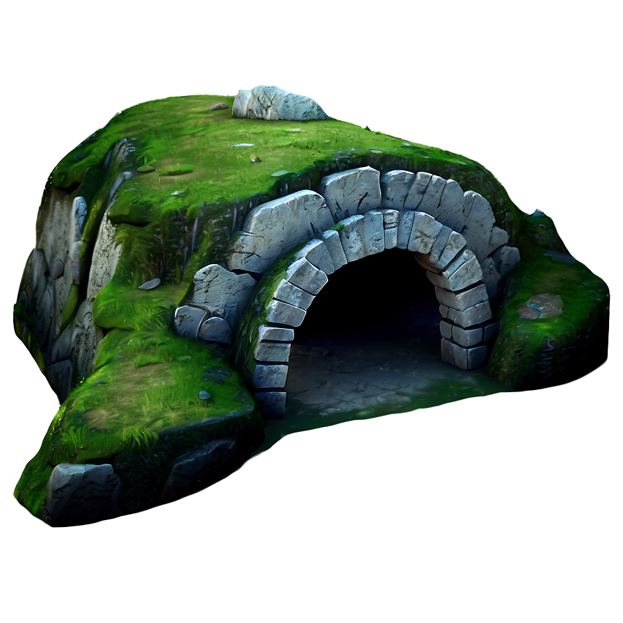 Ancient Ruins Cave Png 91