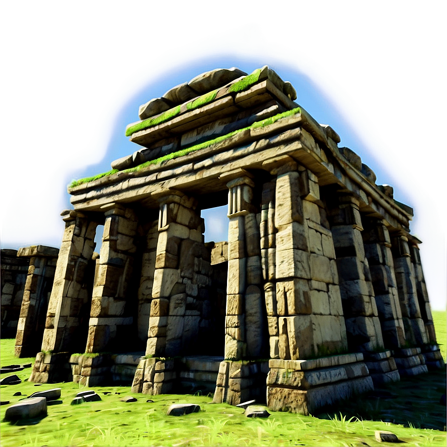 Ancient Ruins Discovery PNG 05252024 PNG with transparent background