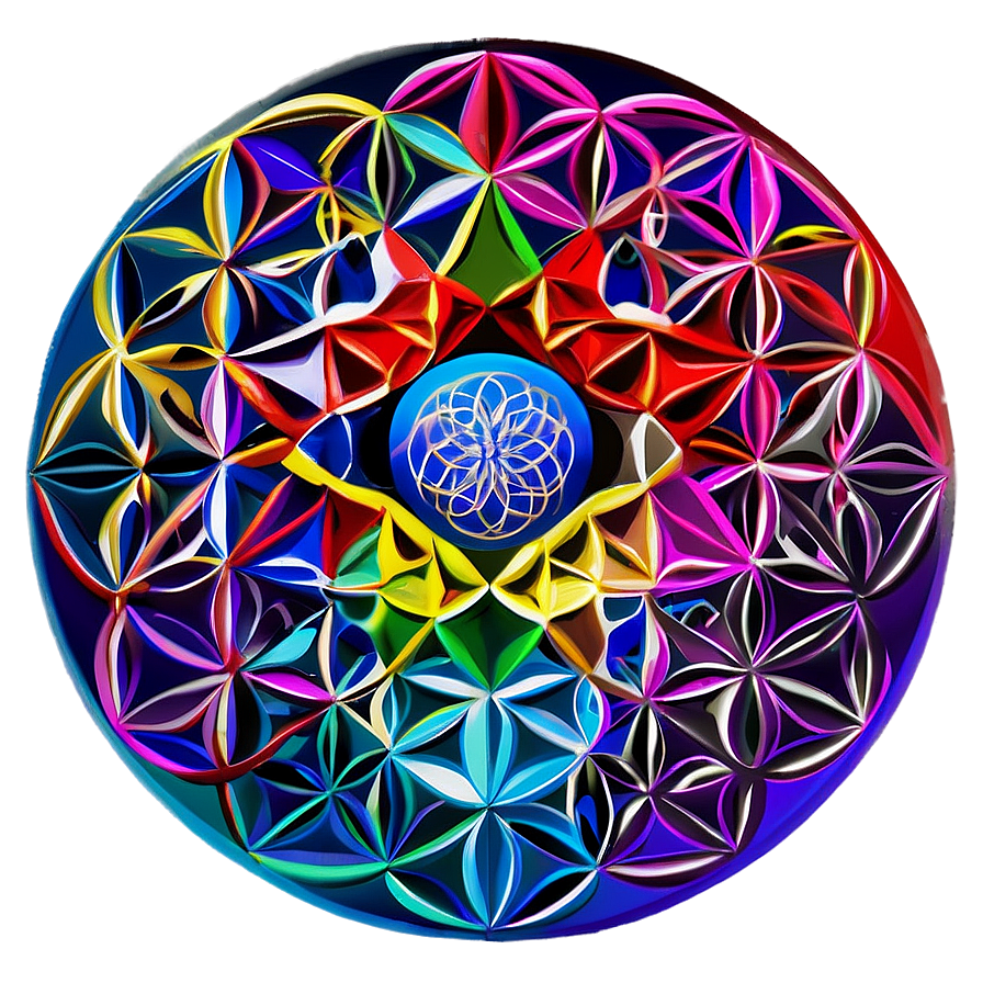 Ancient Sacred Flower Of Life Png 06252024