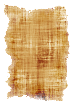 Ancient Scroll Texture PNG image with a transparent background, free high-resolution download