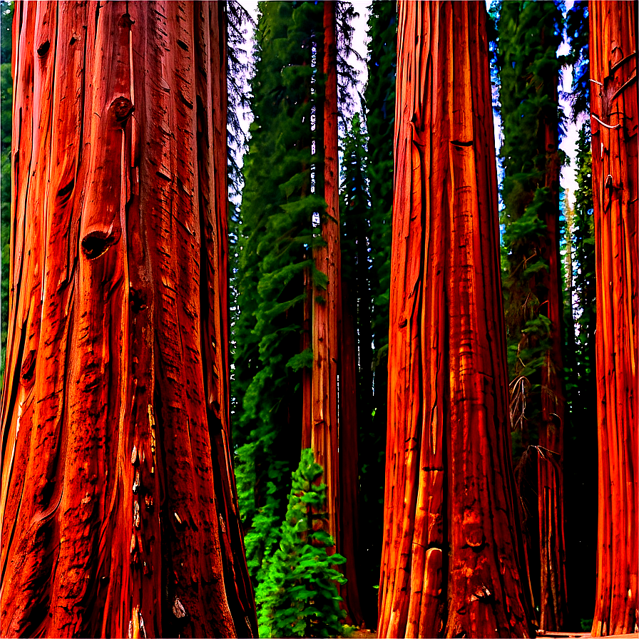 Ancient Sequoia Trees Png 05042024