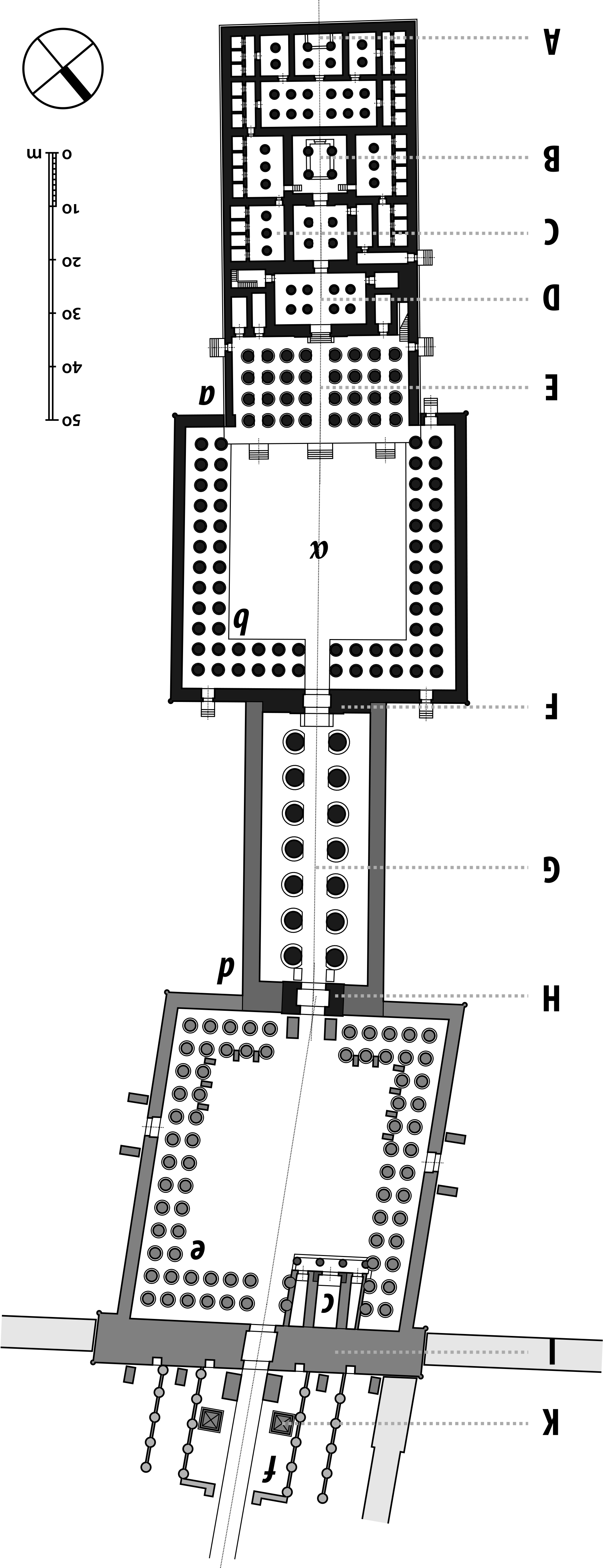 Ancient Temple Blueprint