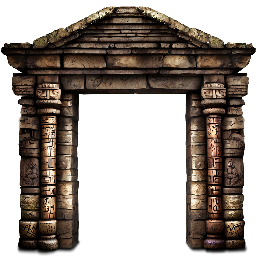 Ancient Temple Building PNG 05242024 PNG with transparent background