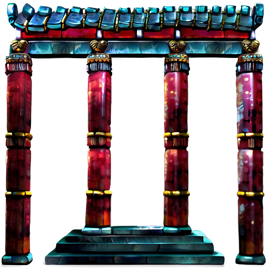 Ancient Temple Building PNG 05242024 PNG with transparent background