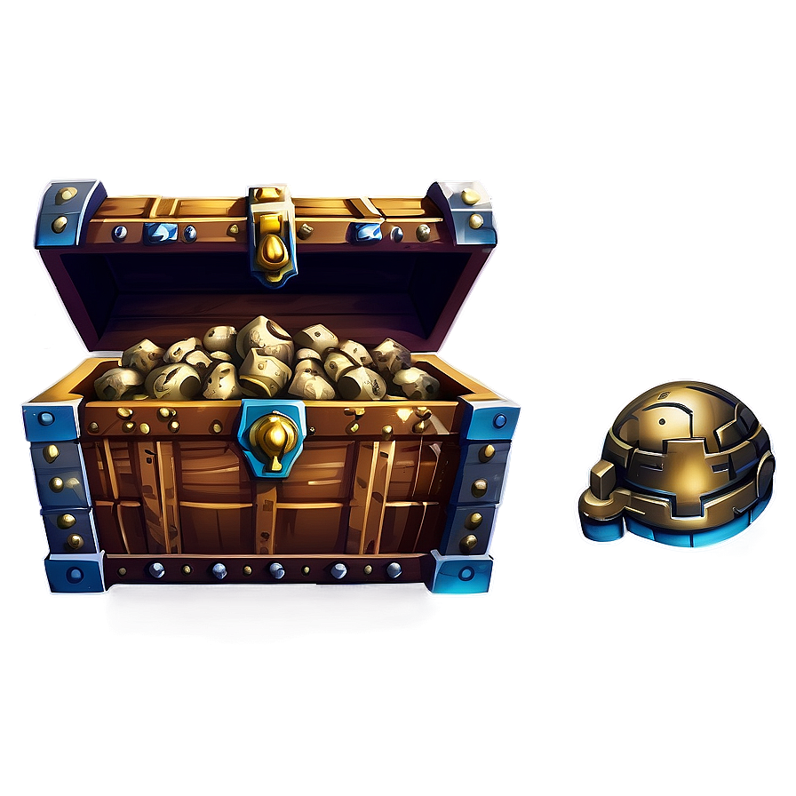 Ancient Treasure Chest PNG rti PNG with transparent background