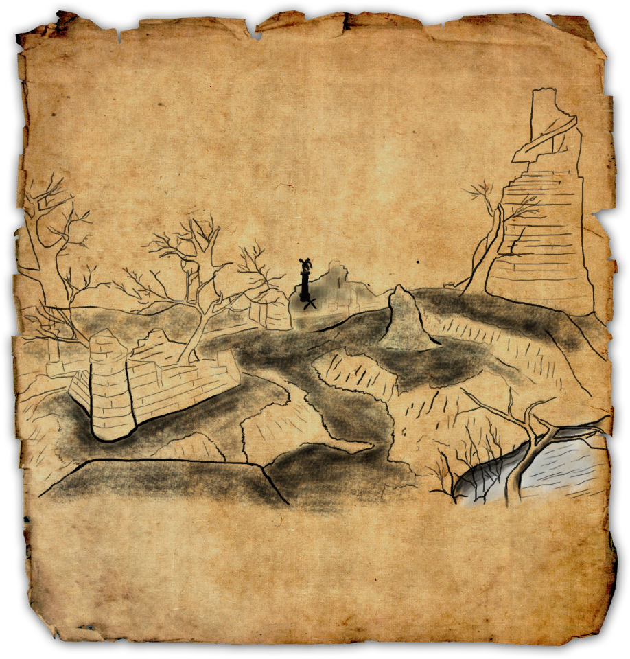 Glenumbra Ce Treasure Map - Clockwork City Eso Treasure Map, HD Png Download PNG with transparent background