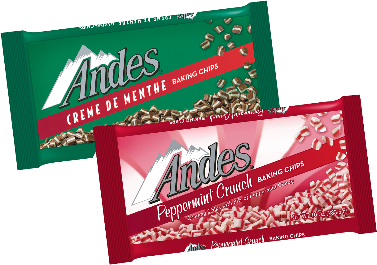 Andes Baking Chips - Andes Creme Peppermint Chips, HD Png Download PNG image with a transparent background, free high-resolution download