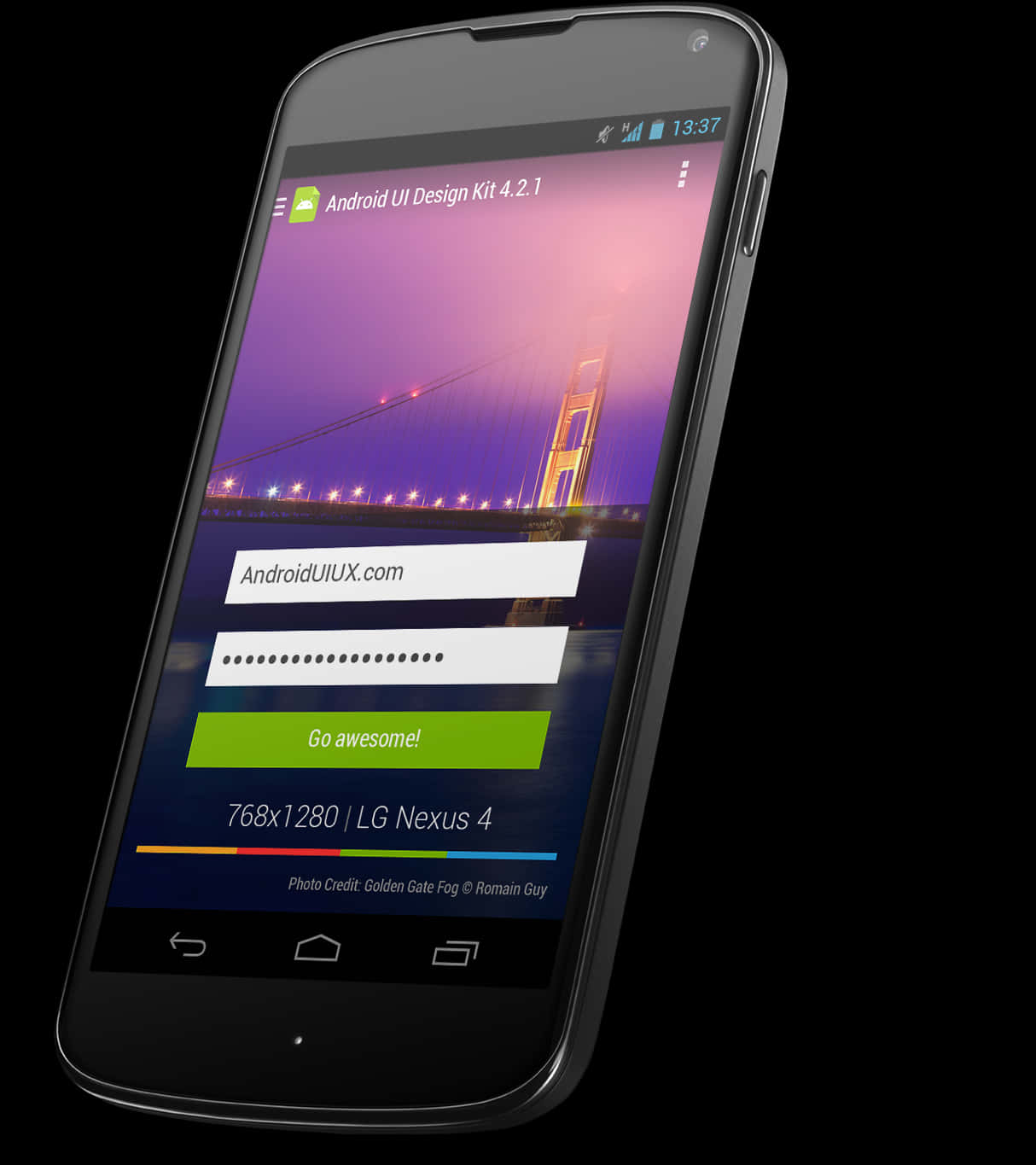 Android Nexus4 U I Design Preview