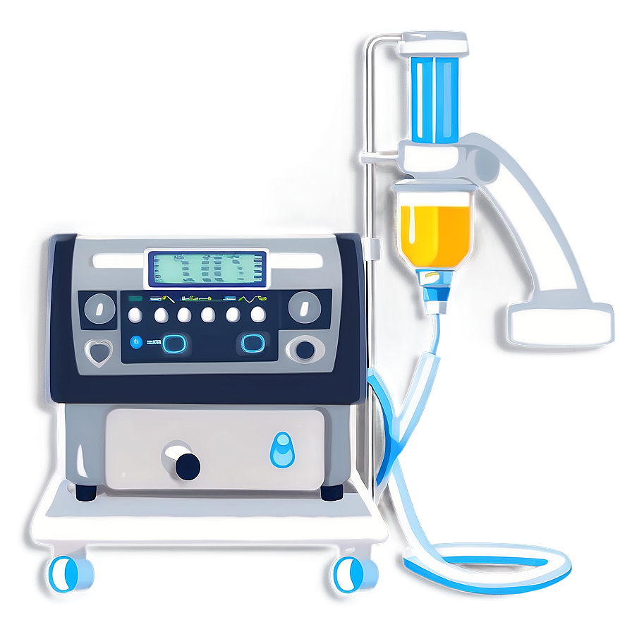 Anesthesia Machine Illustration Png Uet