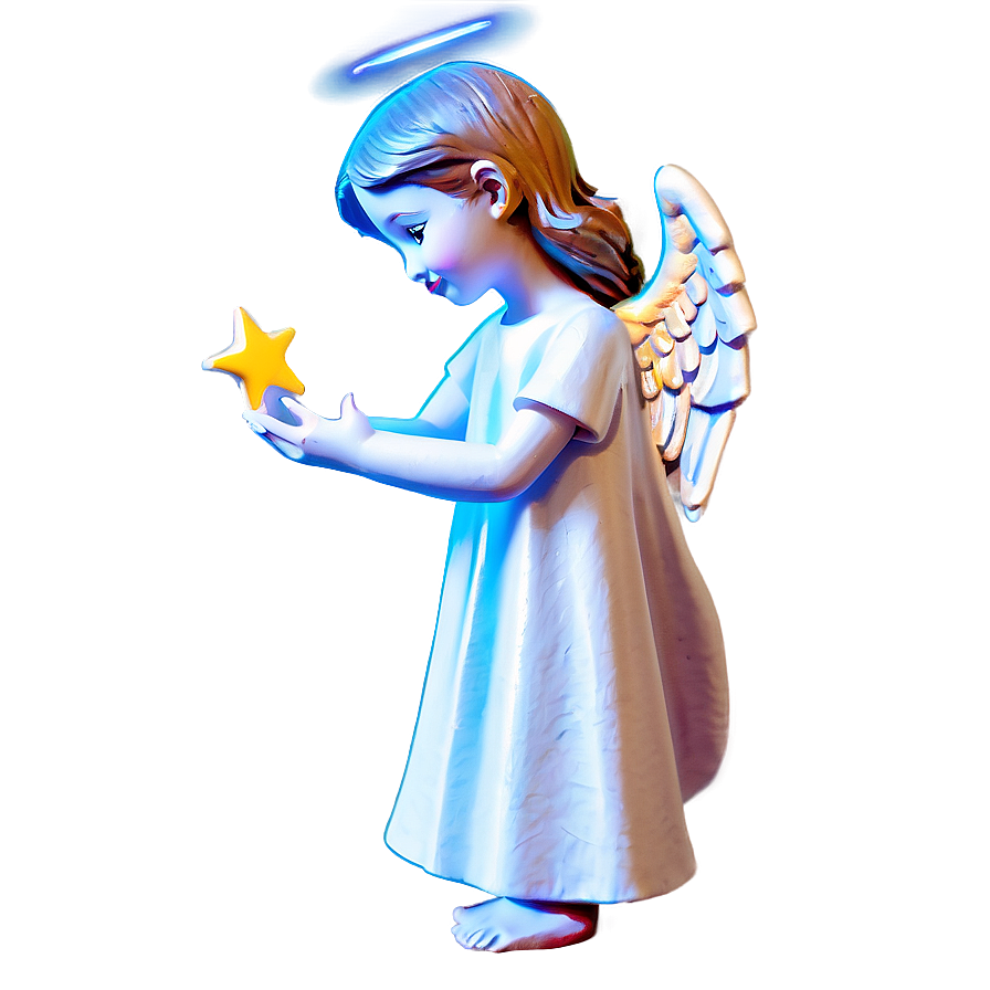 Angel Holding Star Png 70