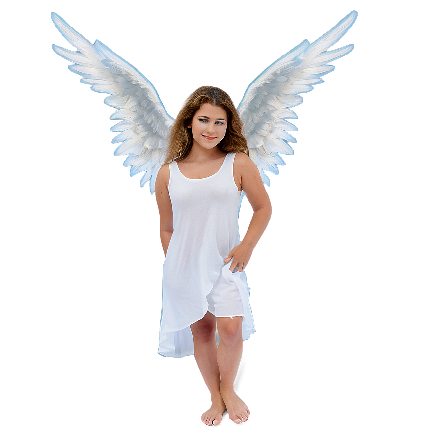 Angel In Clouds Png Gev50