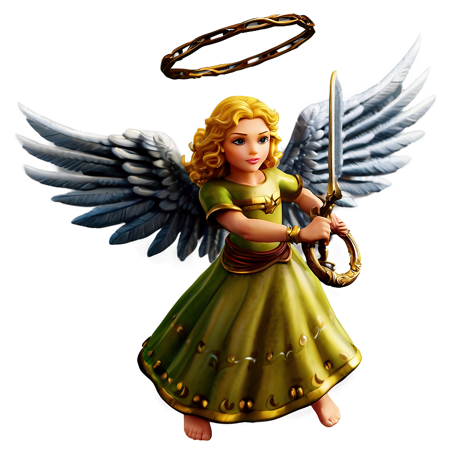 Angel Of Courage Png 05032024