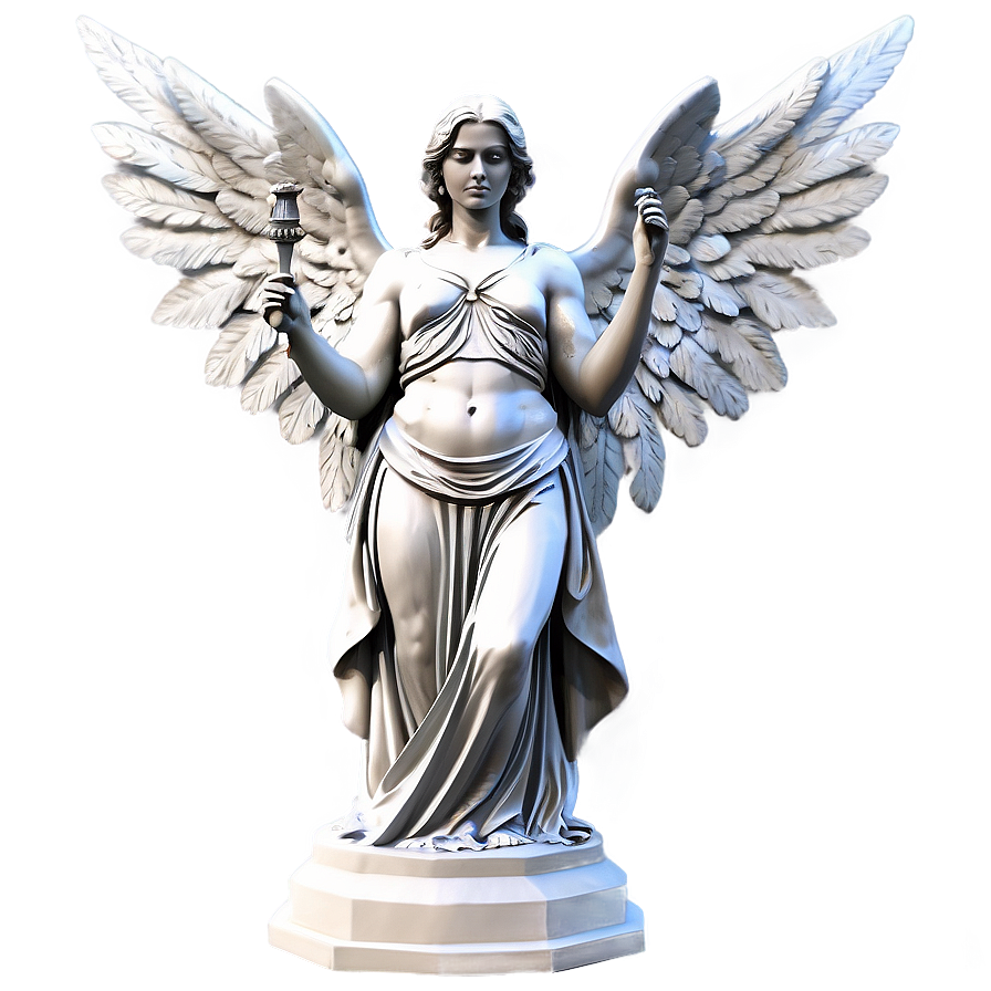 Angel Of Victory Statue Png 83