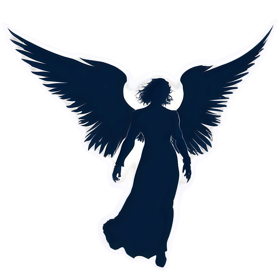 Angel Silhouette Png 05032024