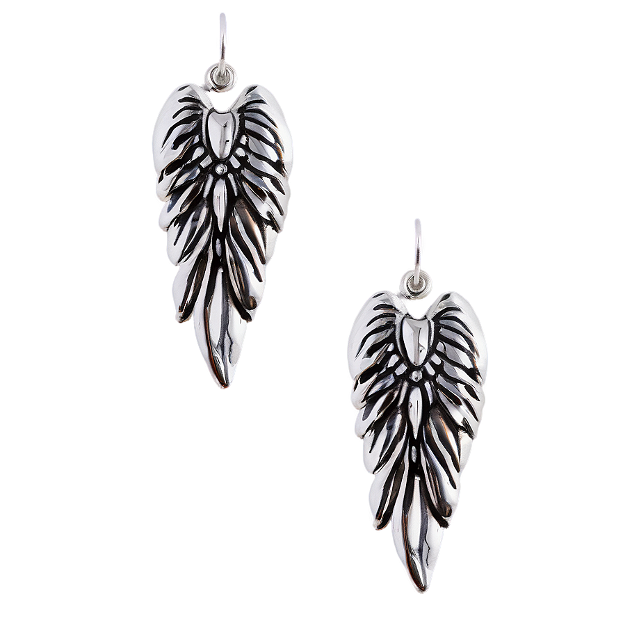 Angel Wing Earring Png 13