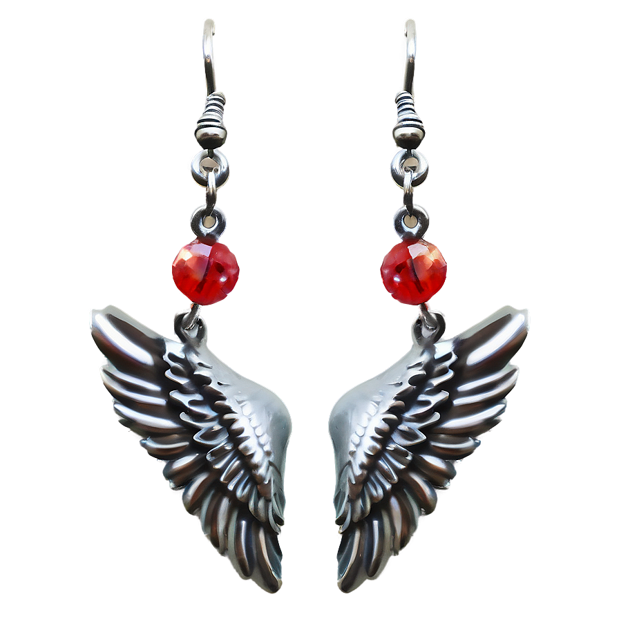 Angel Wing Earring Png Isc87