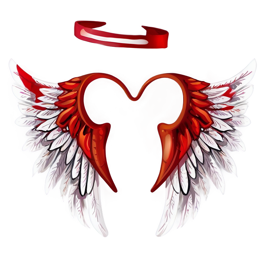 Angel Wings Illustration PNG 05042024 PNG with transparent background