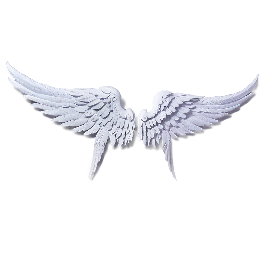 Angel Wings In White Png Beb