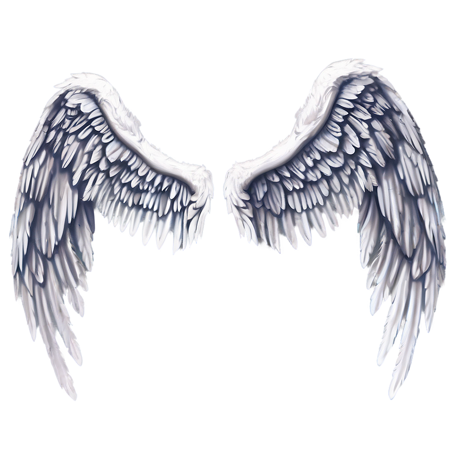 Angel Wings In White Png Ubi