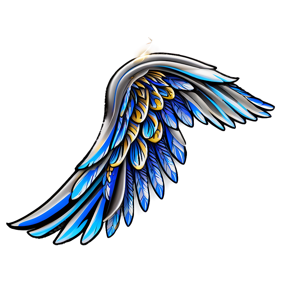 Angel Wings With Feathers Png Miy23