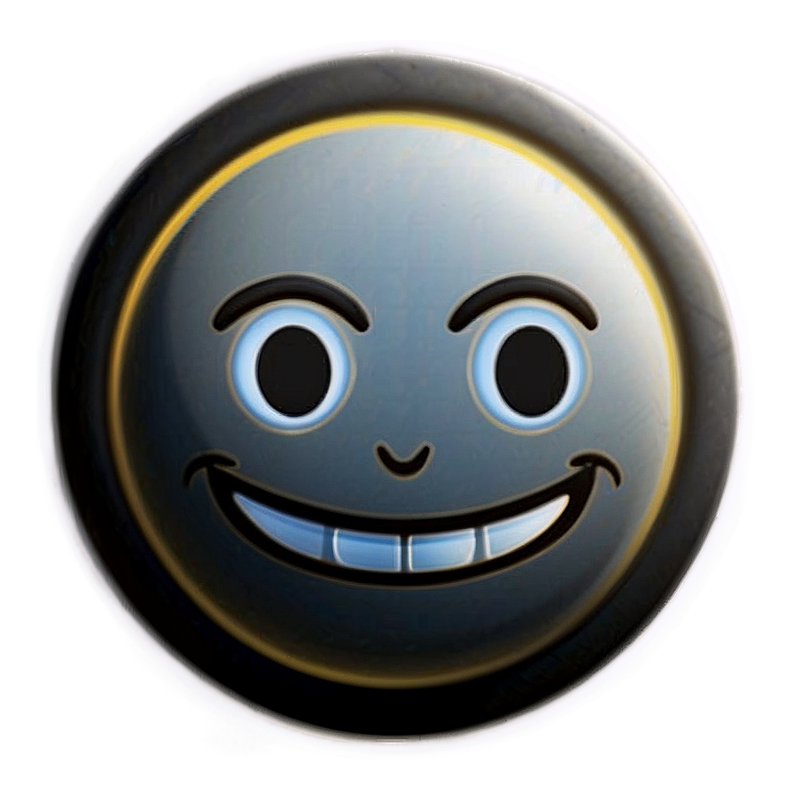 Angelic Smile Emoji Png 05242024