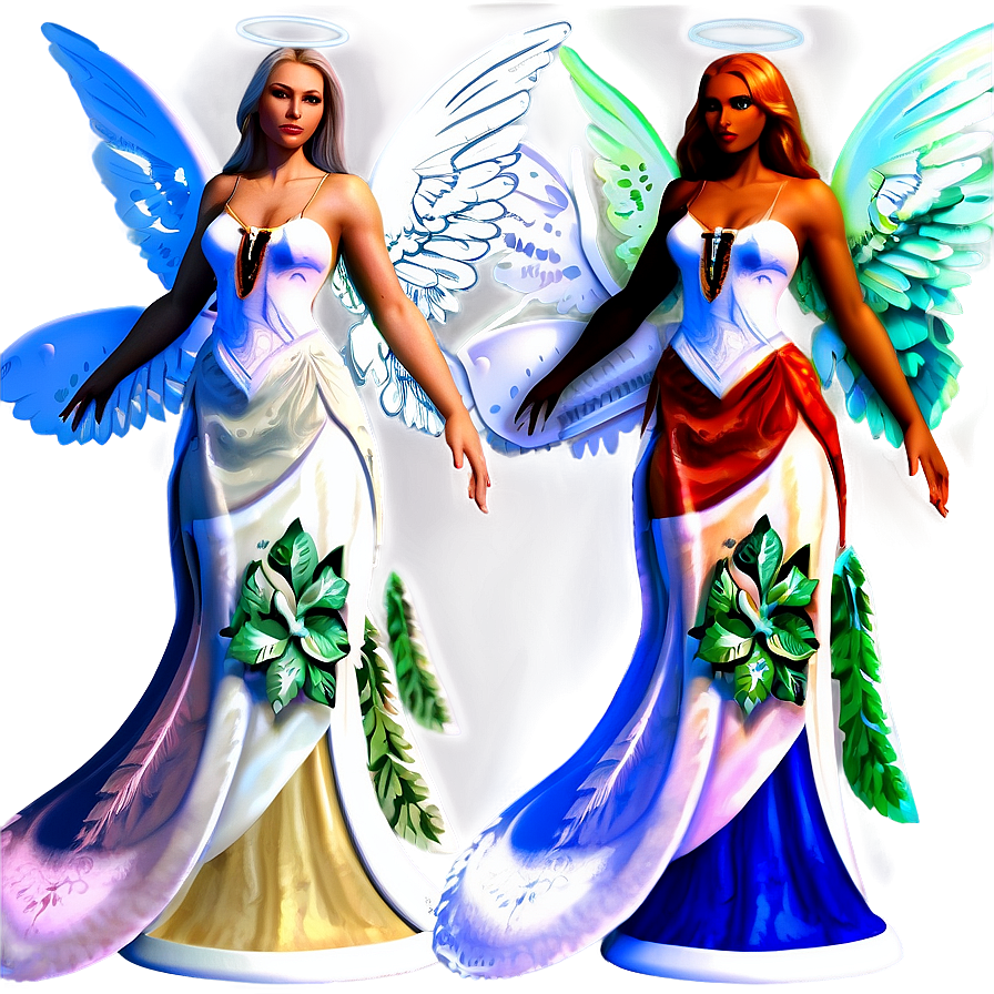 Angels Of The Seasons Png Kue