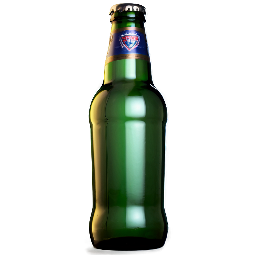 Angled Beer Bottle Png 05242024