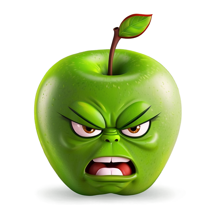 Angry Apple Cartoon Png Ipv41