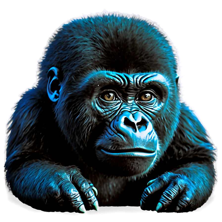 Angry Baby Gorilla Png Ukb