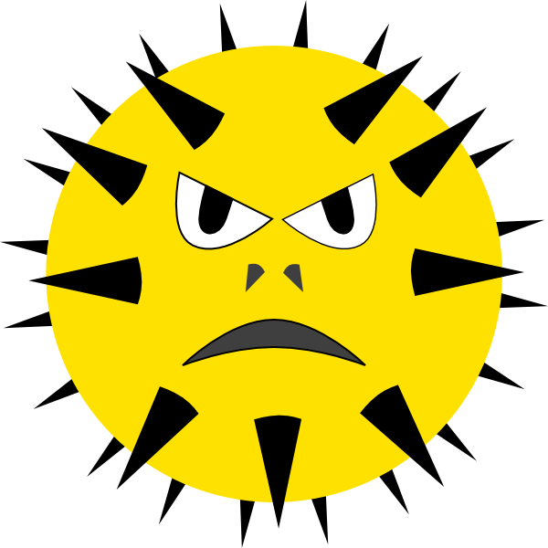 Bacteria Clip Art Clipart Famclipart - Virus Clipart, HD Png Download PNG with transparent background