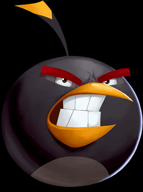 Angry Birds Black Bird Character