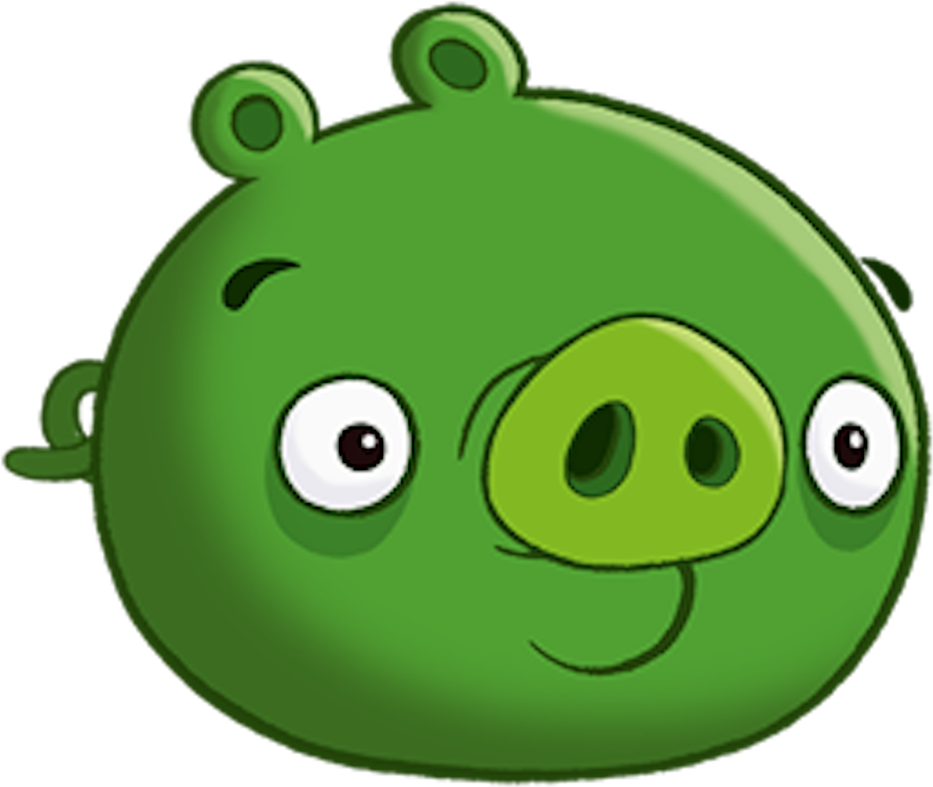 Angry Birds Green Pig Character