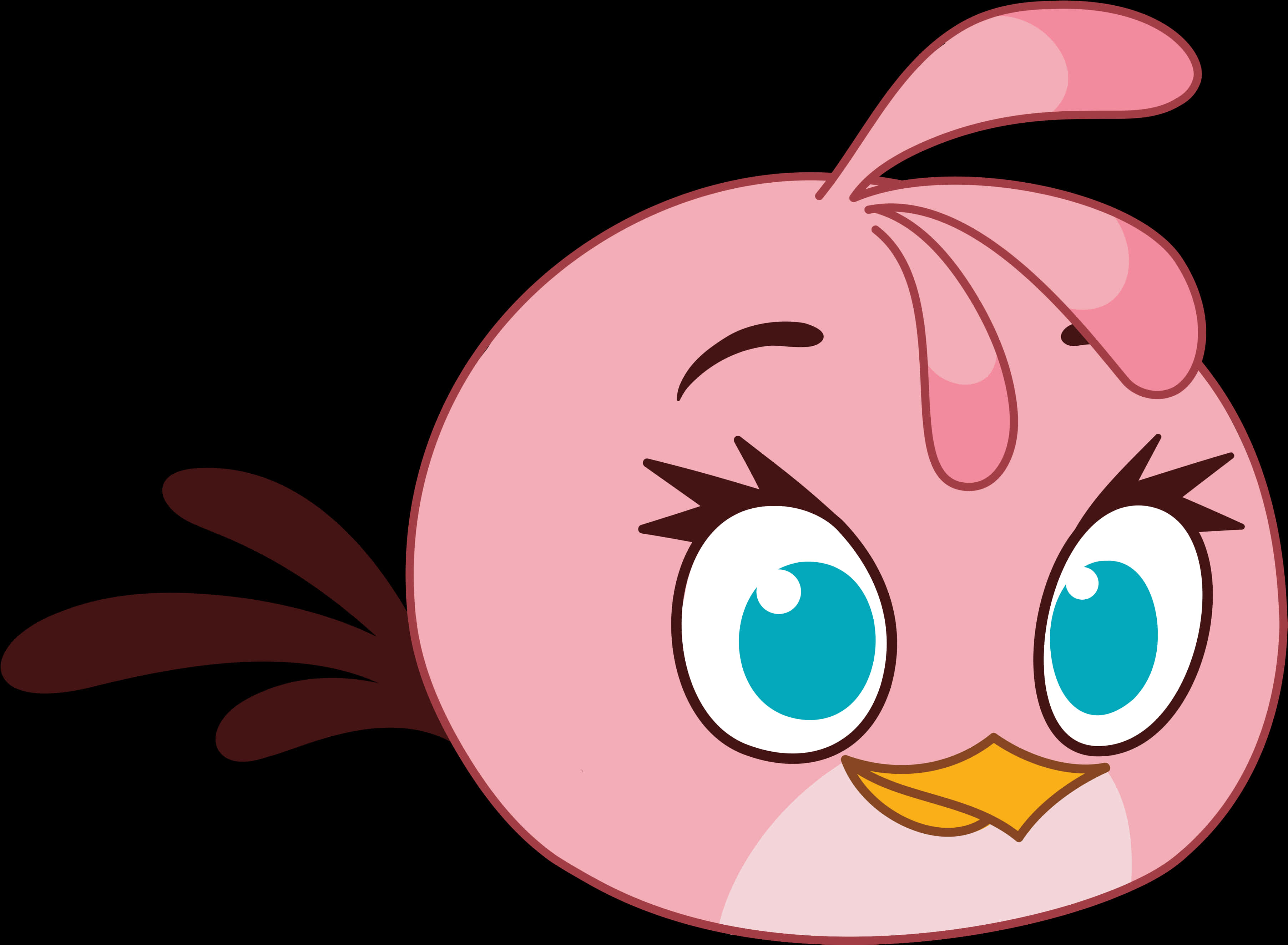 Angry Birds Pink Bird Character