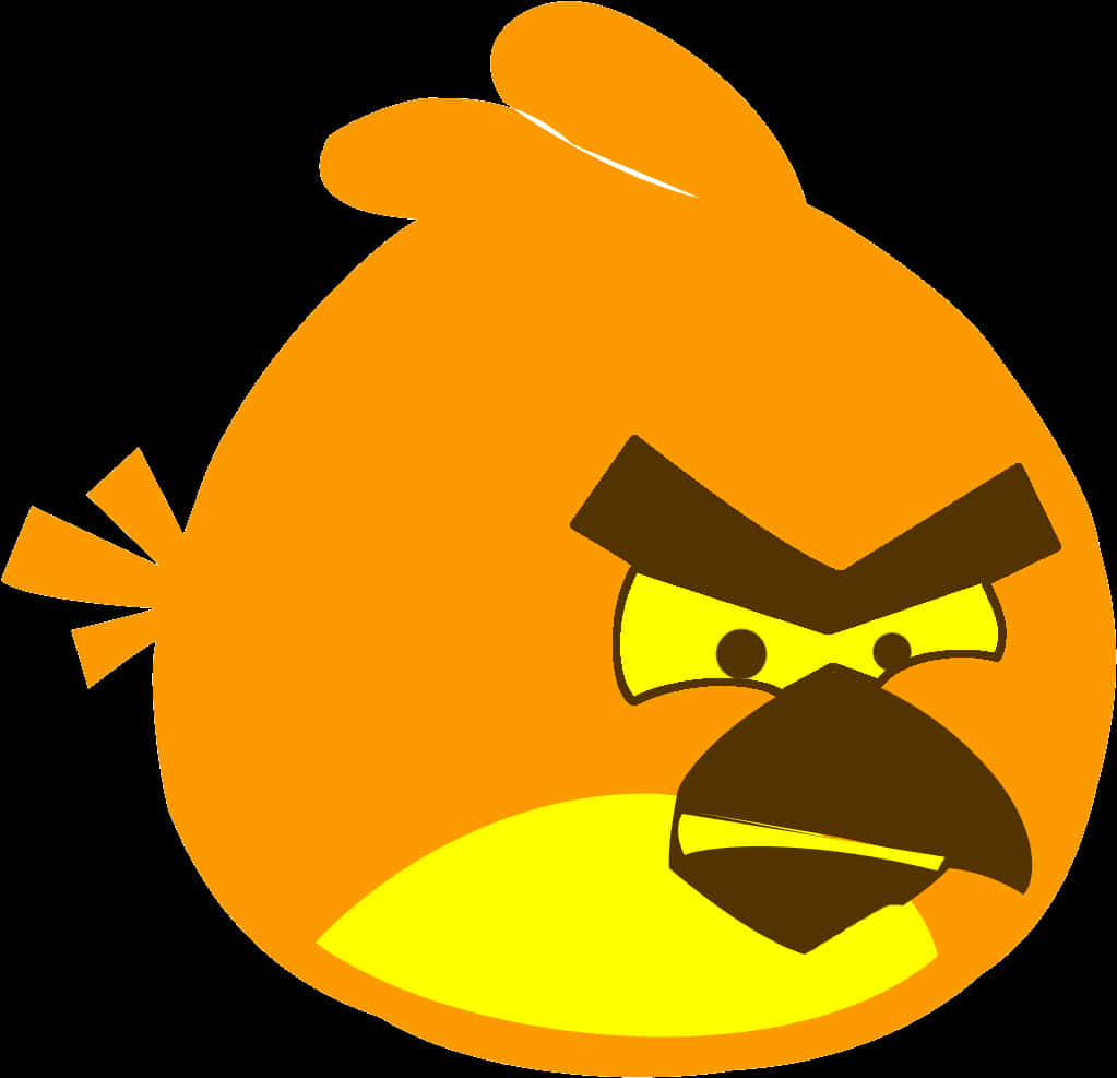 Angry Birds Yellow Bird Character