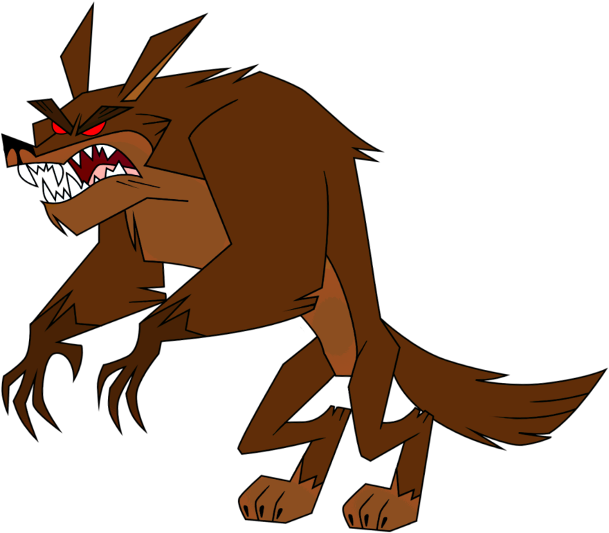 Clipart Resolution 979*816 - Werewolf Cartoon, HD Png Download PNG with transparent background