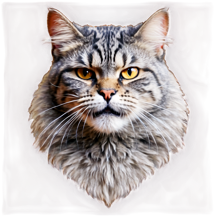 Angry Cat Face Png 06122024