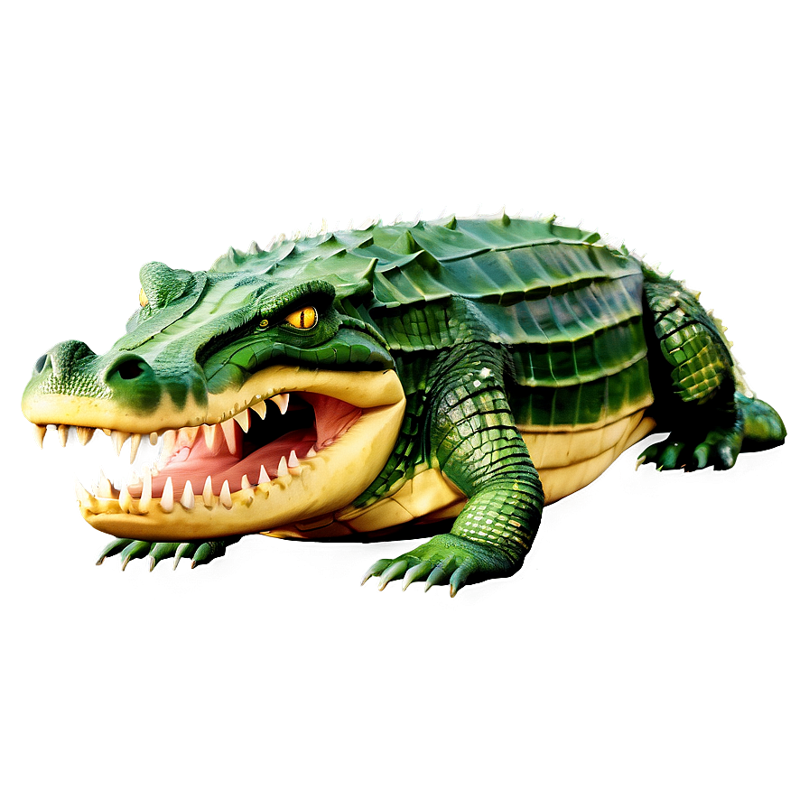 Angry Crocodile Png 06112024