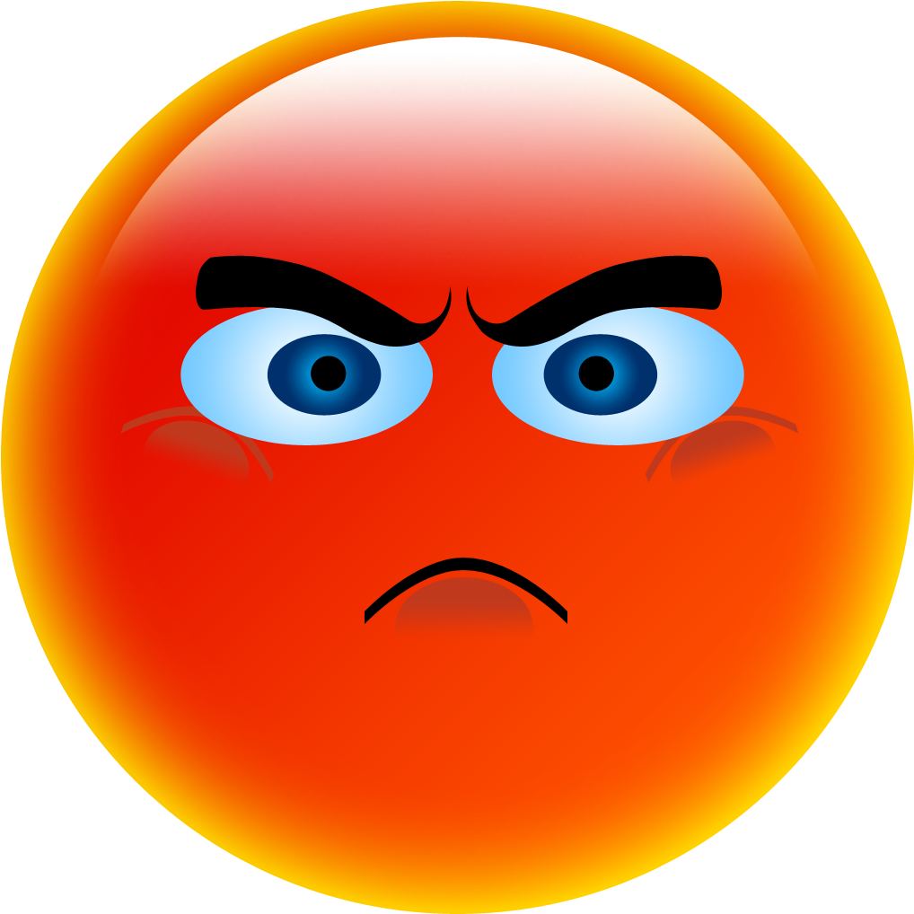 Anger Smiley Emoticon Face Clip Art - Angry Face Emoji Png, Transparent Png PNG image with a transparent background, free high-resolution download