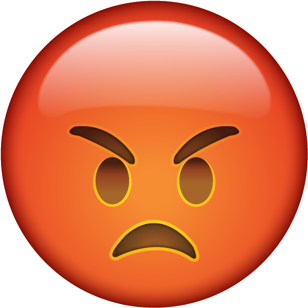 Emoji Angry - Angry Emoji, HD Png Download PNG image with a transparent background, free high-resolution download