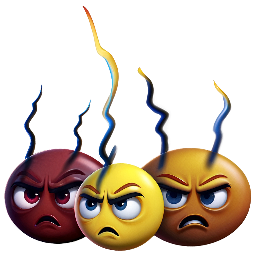 Angry Emoji PNG 06112024 PNG with transparent background