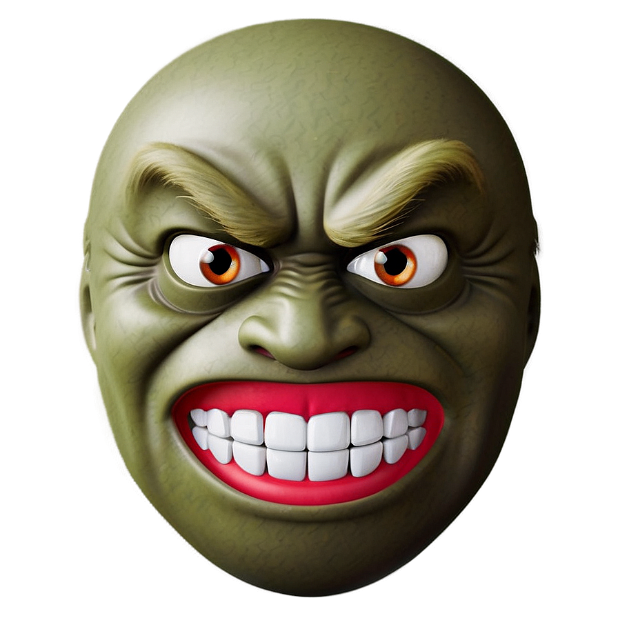 Angry Emoji PNG cca PNG with transparent background