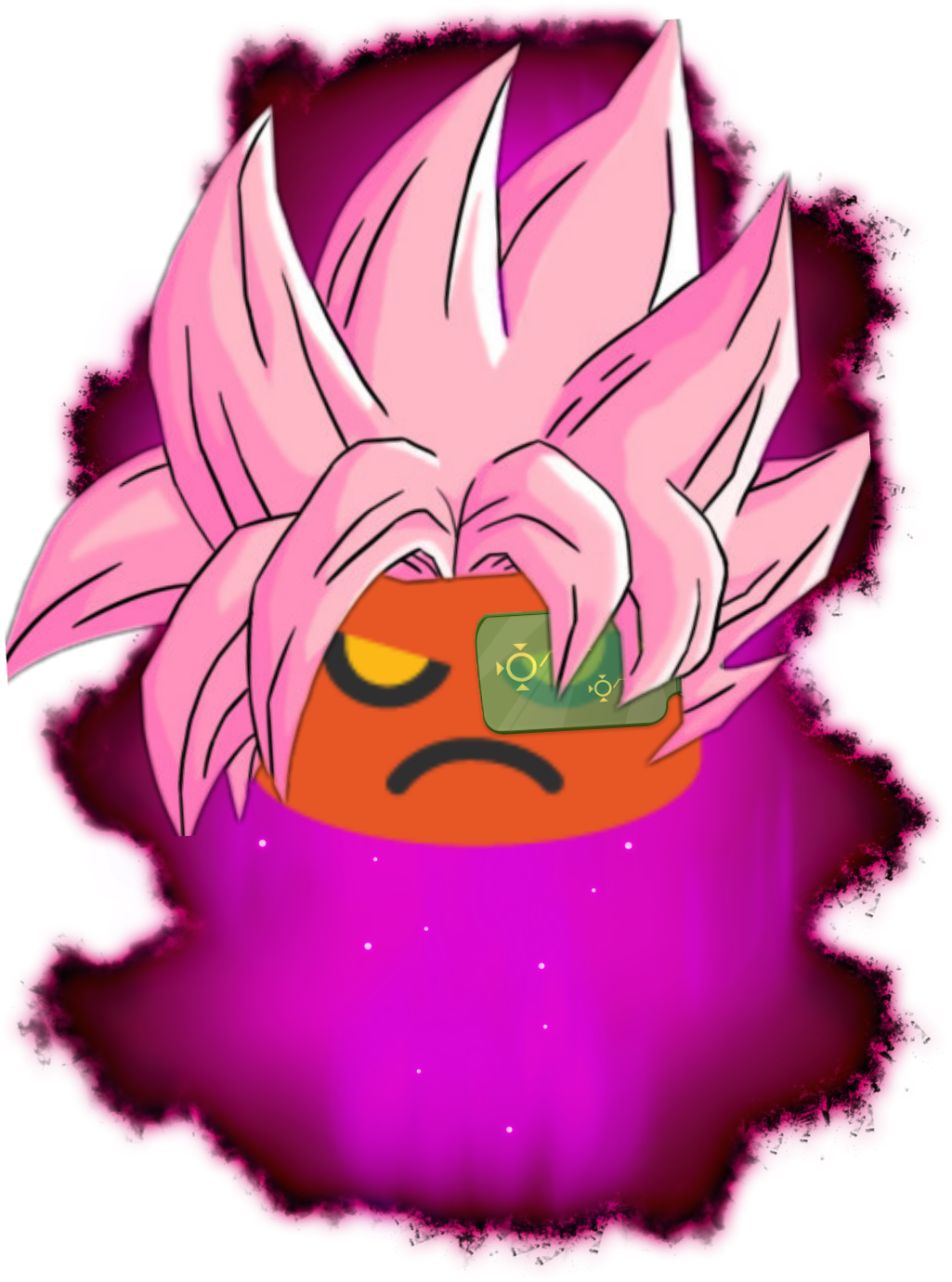 #super Sayin Angry Face Emoji, HD Png Download PNG image with a transparent background, free high-resolution download