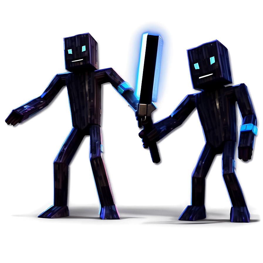 Angry Enderman Attack Stance Png 62